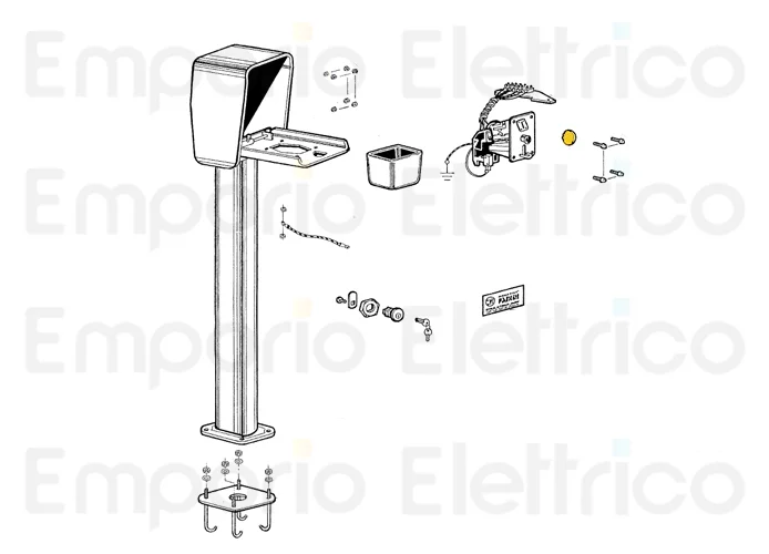 fadini pièce détachée jeton spécial pour geco 9 20335