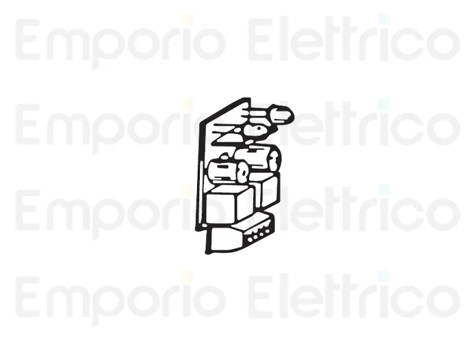 fadini pièce détachée carte récepteur de photocellules pour difo 33 33011