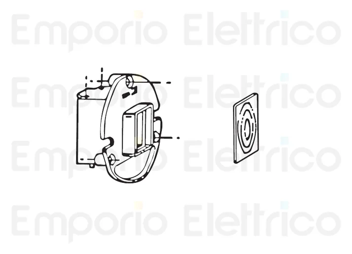 fadini pièce détachée boîte carte projecteur pour difo 33 3307