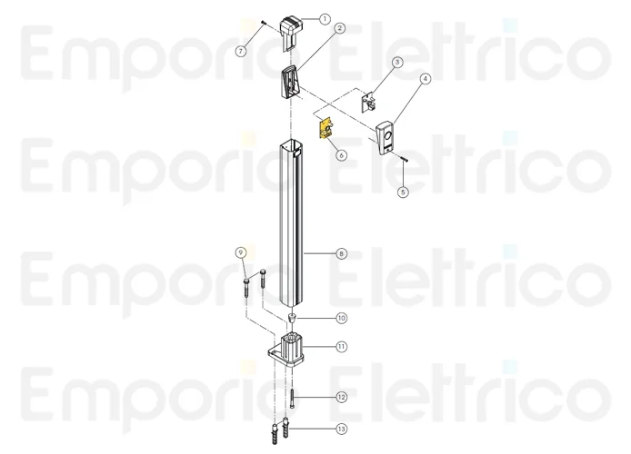 fadini pièce détachée carte récepteur photocellule pour trifo 11 11006