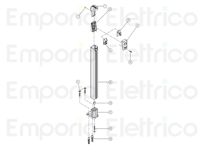 fadini pièce détachée vis 3,9x9,5 tc acier inox pour trifo 11 11007