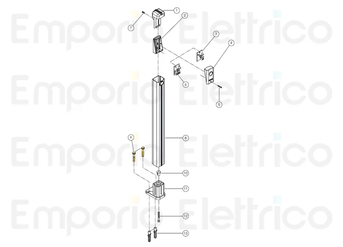 fadini pièce détachée vis 6x50 te inox autotaraudeuse avec bordure trifo11 11009