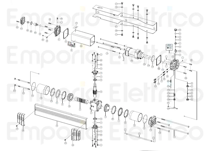 fadini pièce détachée piston complet pour aproli 380 lb 380131