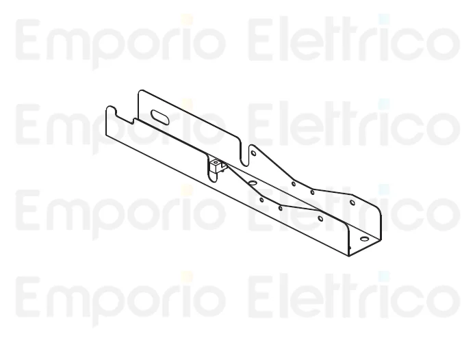 fadini pièce détachée étagère de fixation gauche pour aproli 380 lb 380108