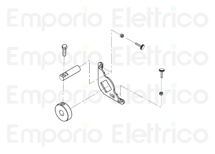 fadini pièce détachée groupe support détecteurs fin de course inox pour bayt 980 97370