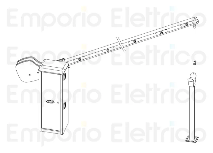 fadini kit de contrepoids en acier galvanisé 3 pièces pour bayt 980 1962l