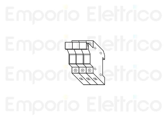 fadini pièce détachée support à pression pour porte-fusible pour fibo 300 30056