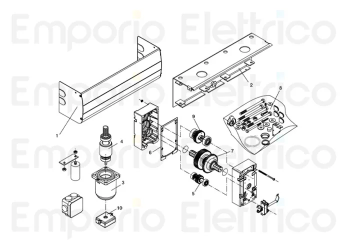 beninca ricambio mag.e encoder magnetico per adam 9760021