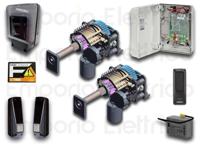 faac kit automazione 24v high kit perfect 60 12020