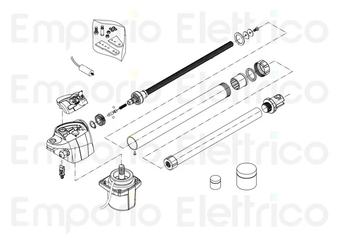 beninca ricambio chiocciola costamp. x bill40m/ma 9688115