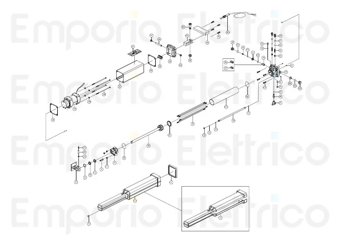 fadini ricambio cavo elettrico completo 88165