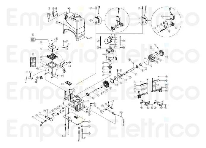 fadini ricambio supporto programmatore 63362
