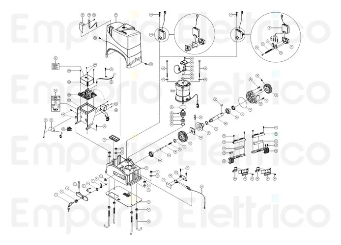 fadini ricambio coperchio del programmatore 65065