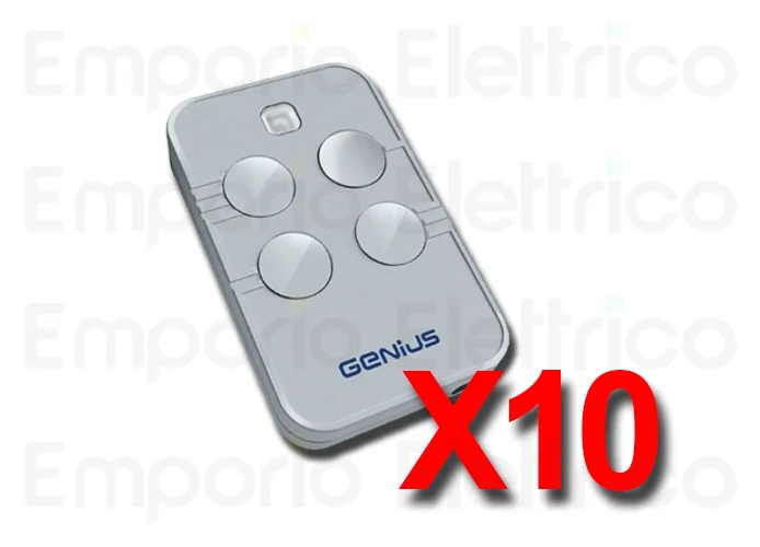 genius 10 telecomandI 4 canali 868mhz jlc kilo tx4 787035 (ex 6100333)
