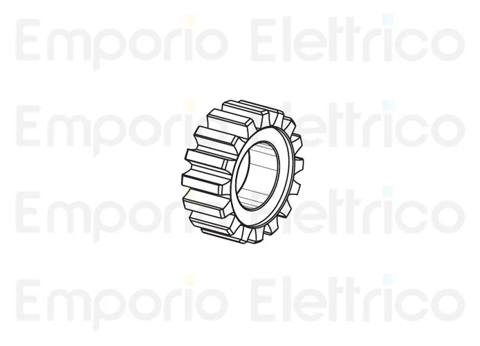 fadini ricambio ingranaggio z16 - m6,0 con bronzina 40048