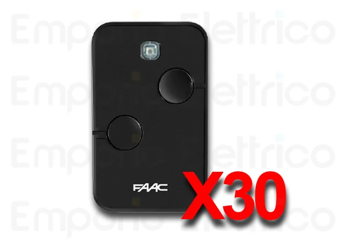 faac 30 télécommande à 2 canaux xto2 slh-sl-ds-rc 433mhz 787032 30 (ex code 787007)