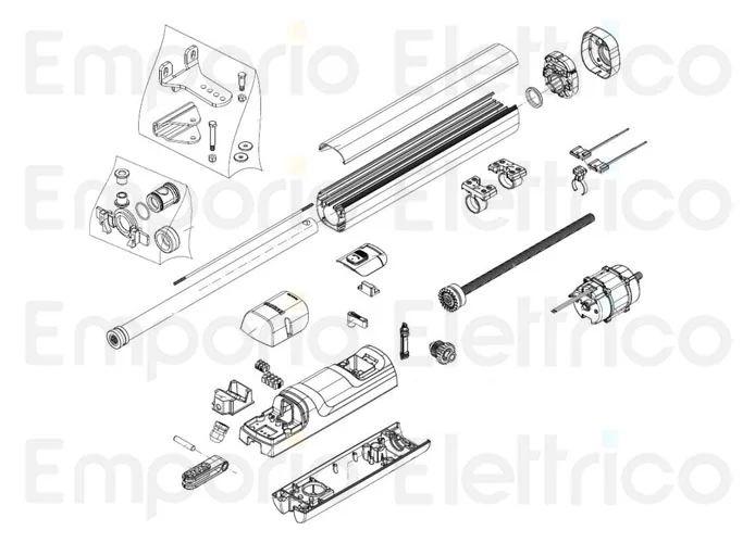 beninca pagina ricambi per tom.30m 