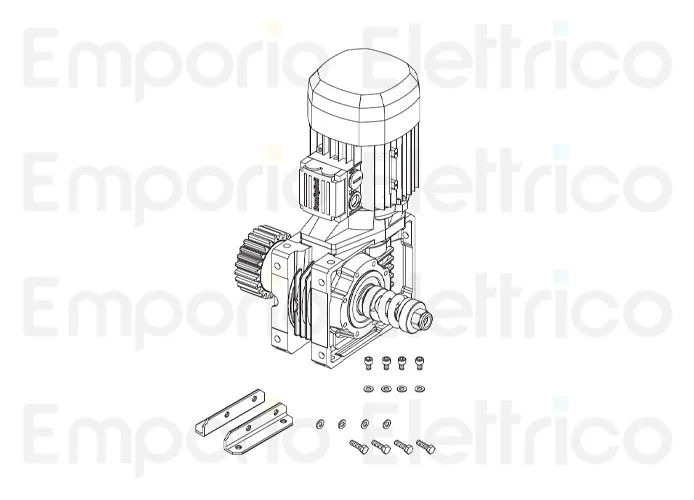 fadini ricambio gruppo motoriduttore fibo 300 30119
