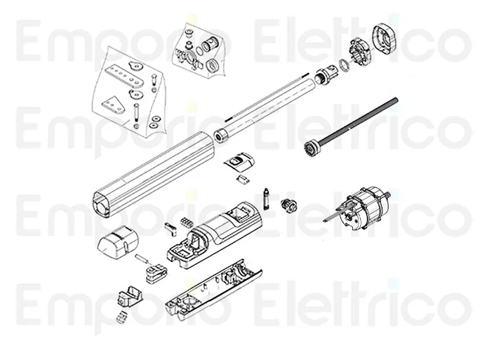 beninca page pièces détachées pour tom.30mlt