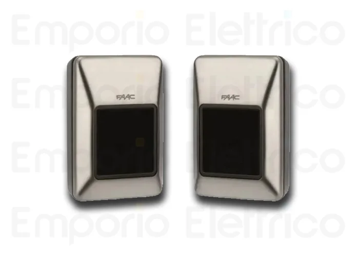 faac paire de photocellules bus xp30b xp30 b inox 785122 (ex code 7851061)