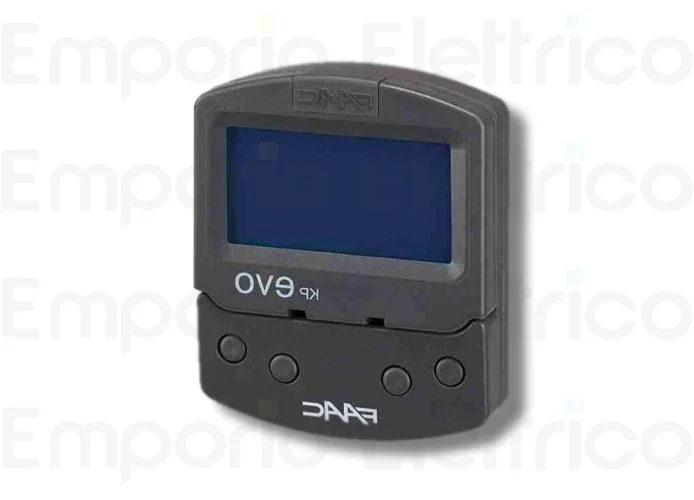 faac clavier fonctions kp evo 790022