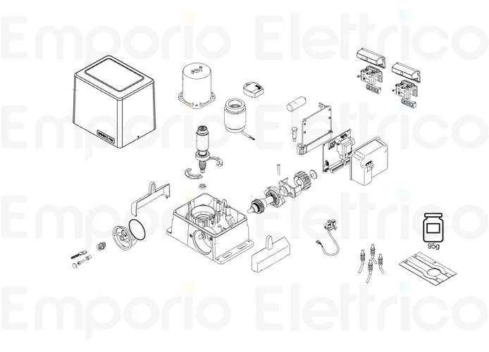 faac pièce détachée carter 741c 63003528