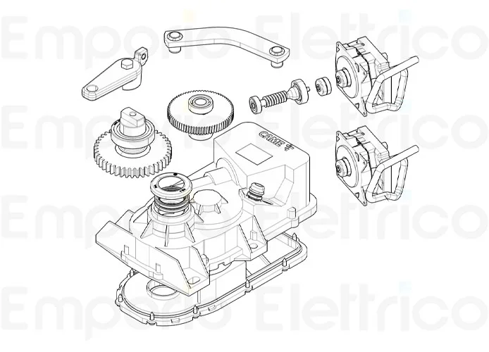 came ricambio gruppo motore frog-x/bkx v1 88001-0337