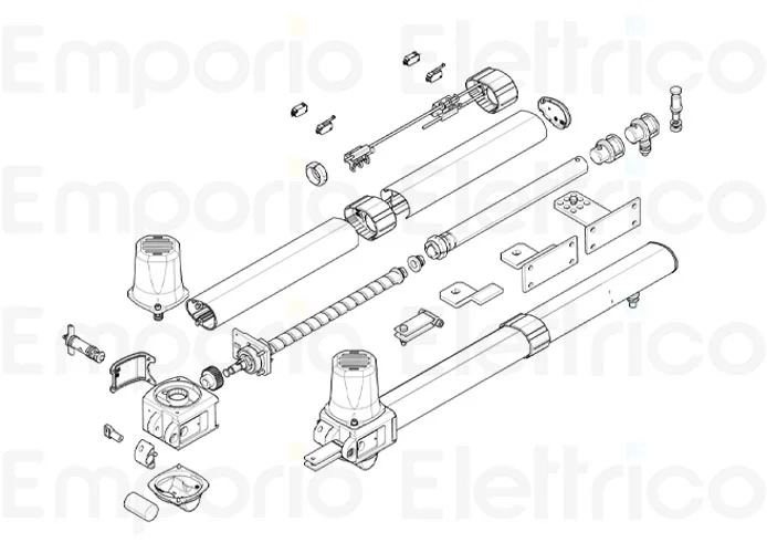 came ricambio motore kr310d v1 88001-0345