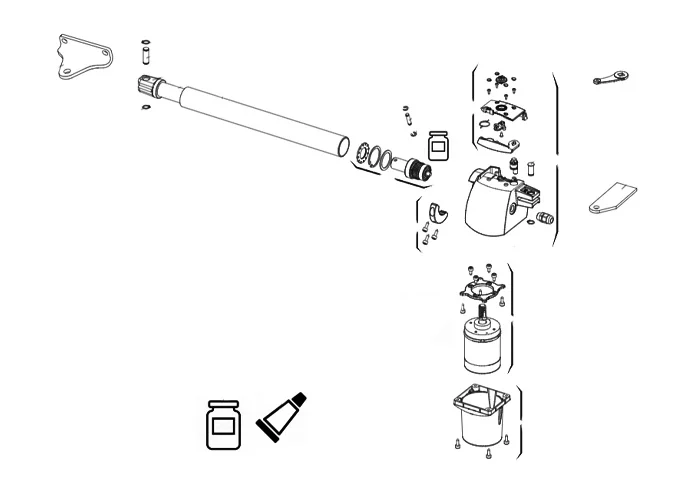 genius page pièces détachées pour moteur g-bat 424env droit