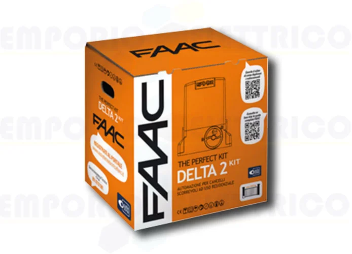 faac kit motorisation 230v delta2 kit perfect 105914