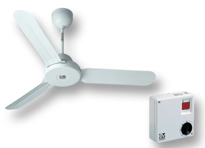 vortice kit ventilateur plafond nordik design is 90/36" blanc 61160 ev61160a