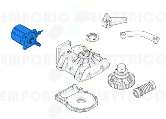 came pièce détachée du groupe moteur pour frog-al 119ria063