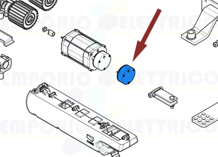 came pièce détachée électrofrein ati24 119rid140