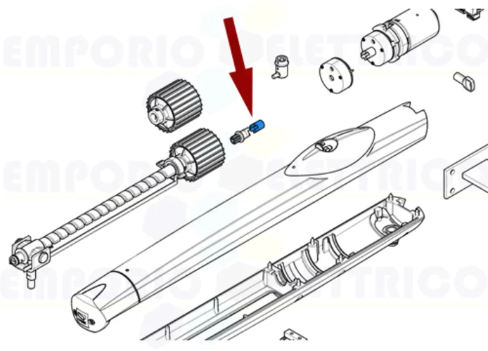 came pièce détachée articulation transmission moteur série amico 88001-0154