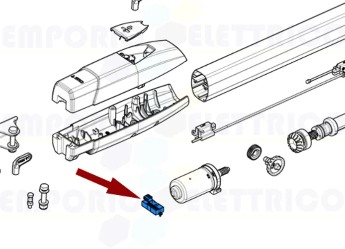 came pièce détachée carte encodeur ats 24v 88001-0239