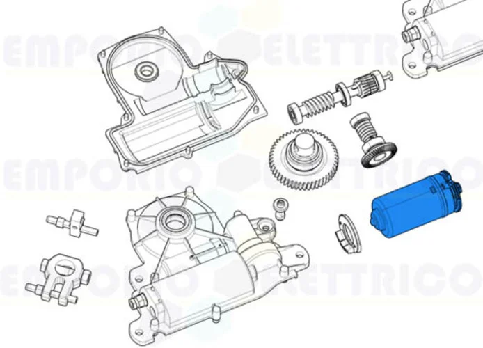 came pièce détachée du groupe moteur frog-j 119ria065