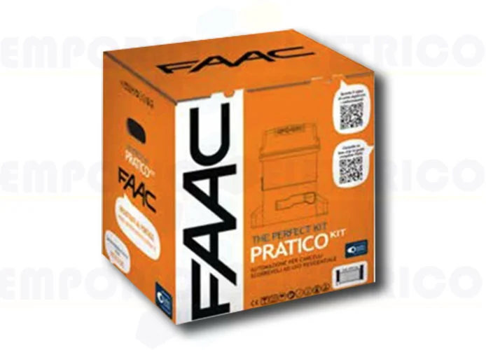 faac kit motorisation 230v pratico kit perfect 105912fr