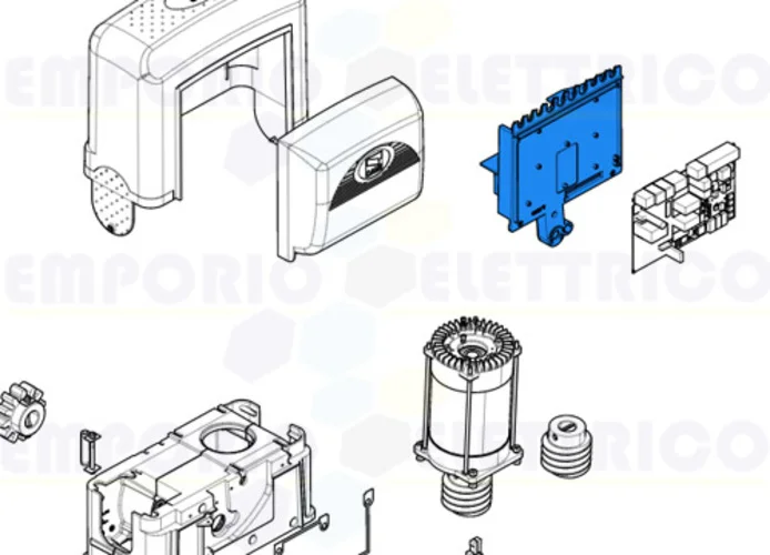 came pièce détachée support carte bk 88001-0094