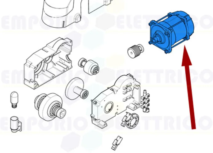 came pièce détachée groupe moteur emega 119rie072