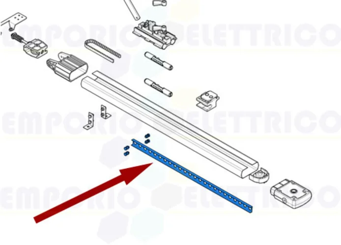 came pièce détachée étrier fixation base ver 119rie024