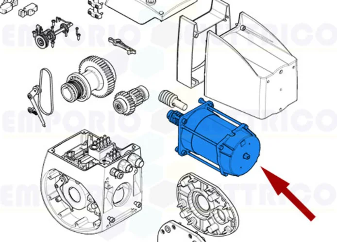 came pièce détachée du groupe moteur c-bx 119ricx042