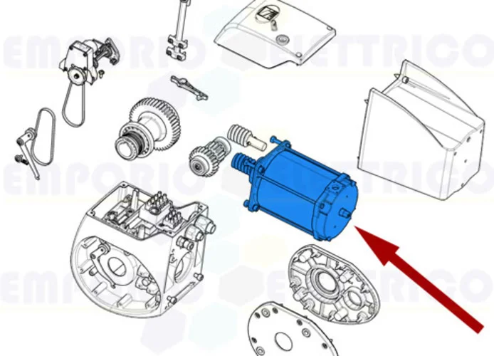 came pièce détachée du groupe moteur c-bx 119ricx040