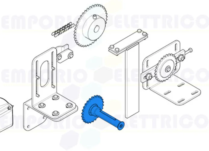 came pièce détachée arbre transmission c-bx 119ricx013