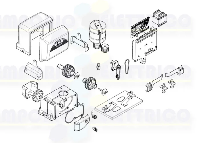 came page pièces détachées pour moteur 001bx-e241 bx-e241 