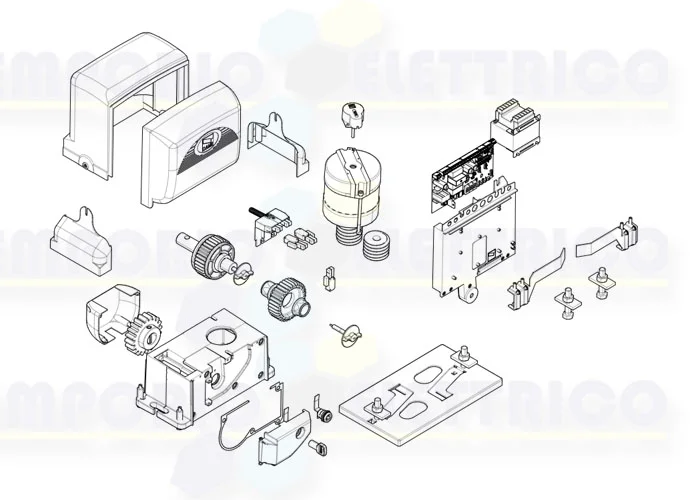 came page pièces détachées pour moteur 001bx-246 bx-246 