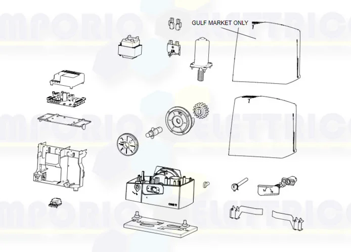 came page pièces détachées pour moteur bxv10ags - bxv10als 801ms-0230