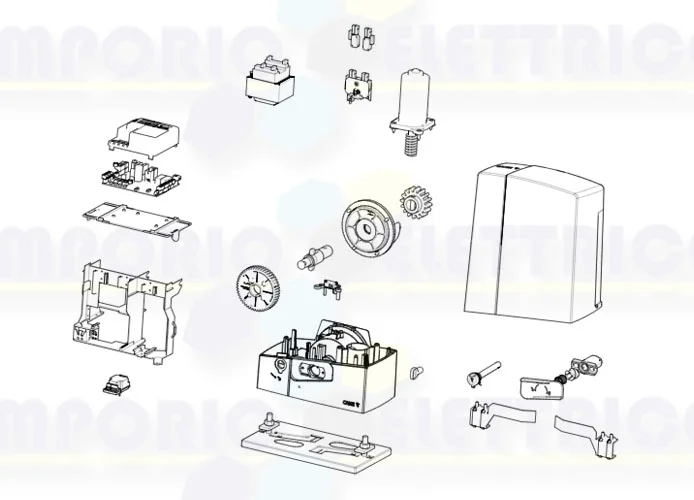 came page pièces détachées pour moteur bxv10agf bxv10alf 801ms-0250