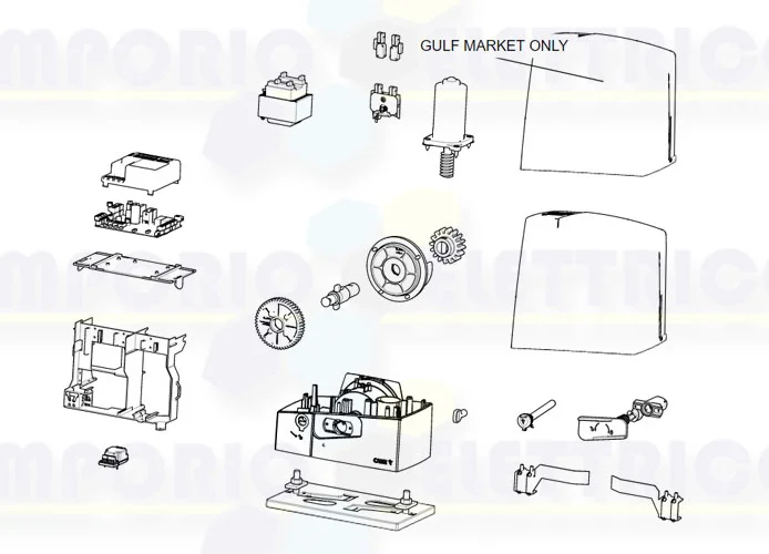 came page pièces détachées pour moteur bxv08ags bxv08als 801ms-0210