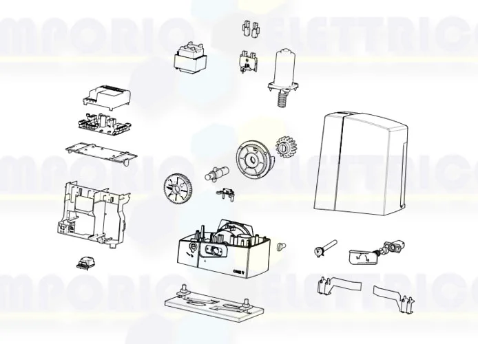 came page pièces détachées pour moteur bxv04agf bxv04alf 801ms-0160