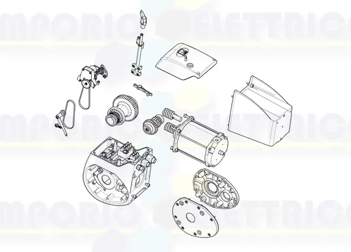 came page pièces détachées pour moteur 001c-bxe24 c-bxe24